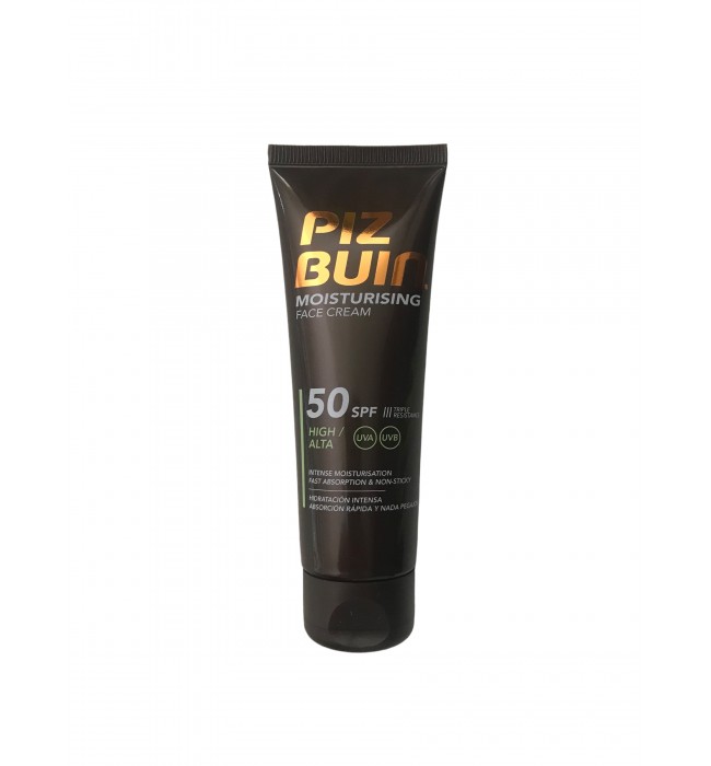 PIZ BUIN Слънцезащитен крем за лице SPF 50