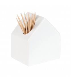 Porcelain house toothpick holder Raeder