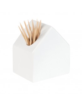 Porcelain house toothpick holder Ra ...