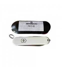 Bergeon 7911-B Victorinox Pocket Knife in White