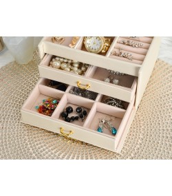 Jewelry box Beautylushh, Beige