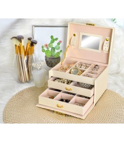 Jewelry box Beautylushh, Beige