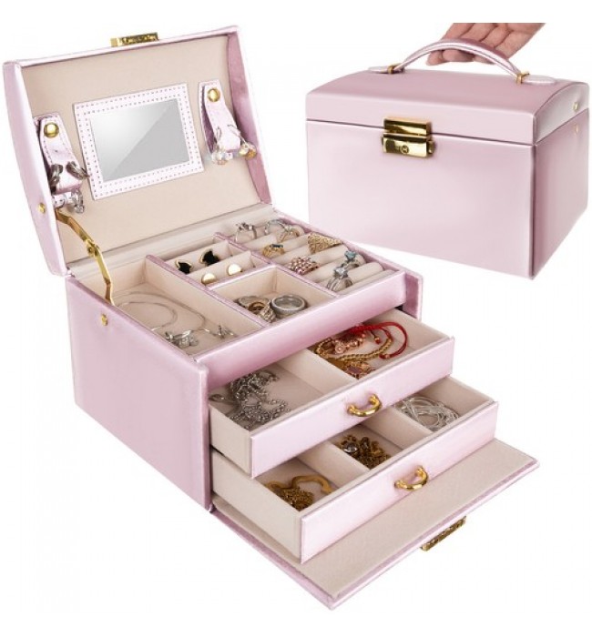 Jewelry box Beautylushh, Pink