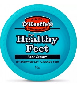 O\'Keeffe\'s Healthy Feet foot cream, extremely dry, cracked feet, jar